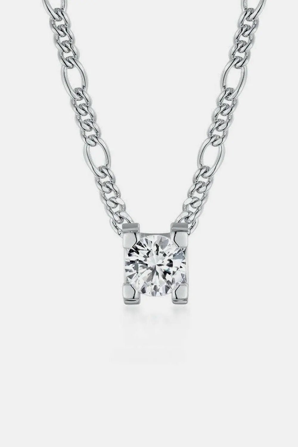 Elegant 2 Carat Moissanite Necklace - Love Salve